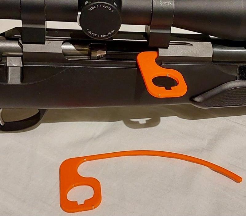 Safety chamber flag w/ Tikka T3x decocker
