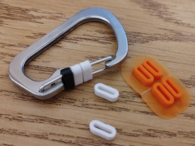 Carabiner stop - traba mosquetón