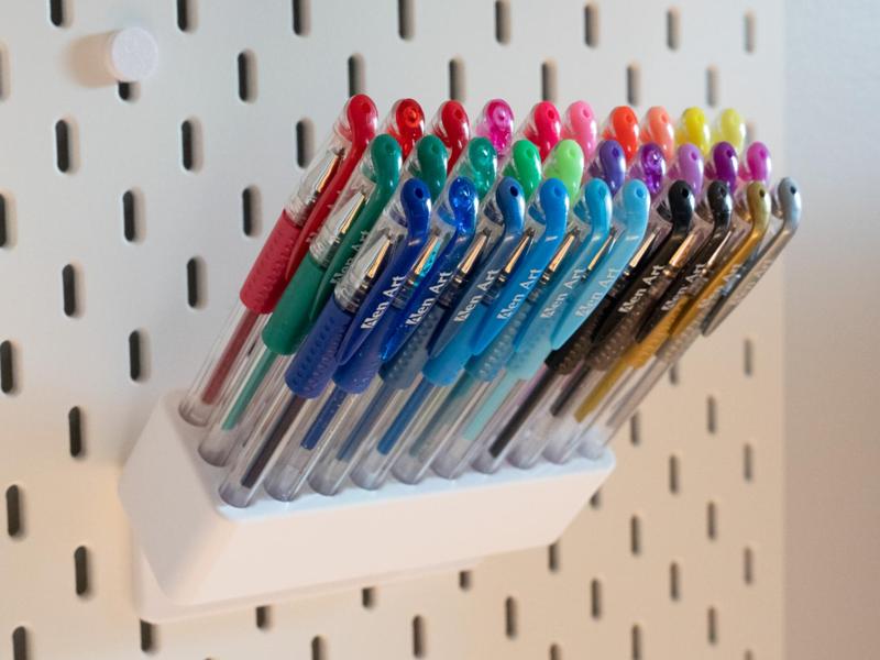 10x3 Skadis Pen Holder (30 pens)