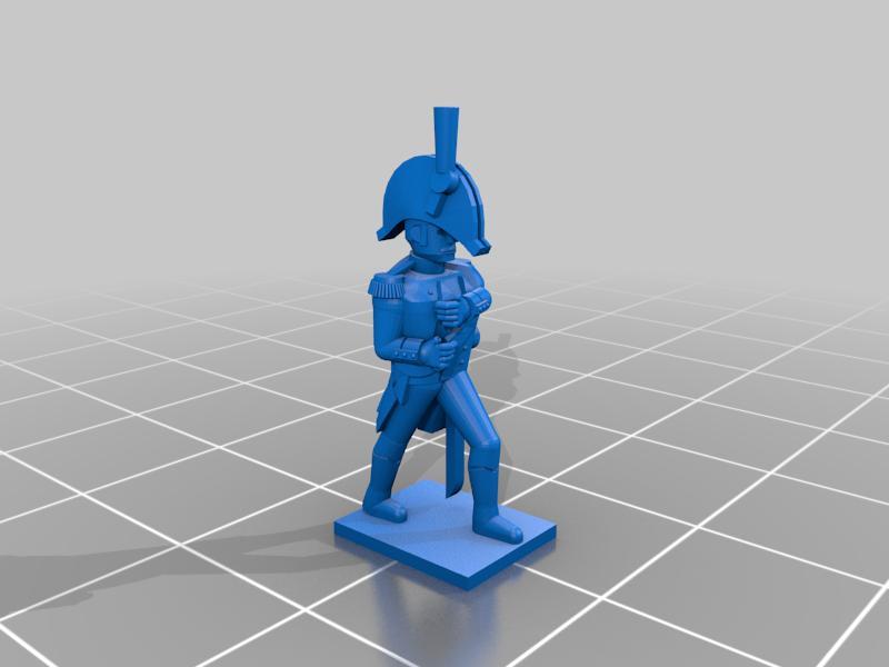 1-100 British Soldiers 1805-1815-Pack 1-6 Infantry Officers REVISED