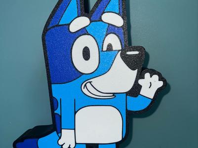 "Bluey" from the Bluey TV show