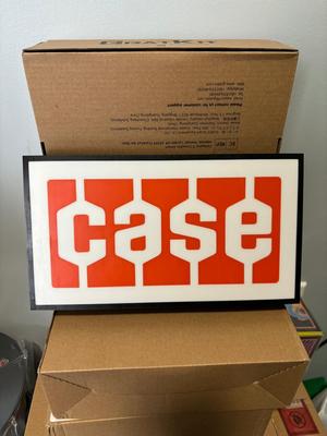 Case Retro Logo Light Box