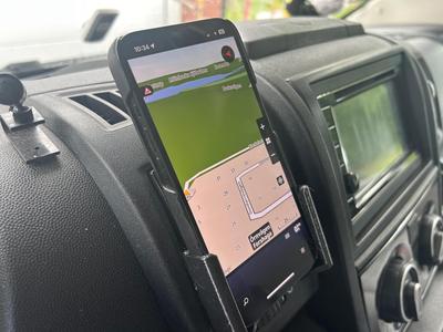 Fiat Ducato iphone 15 holder