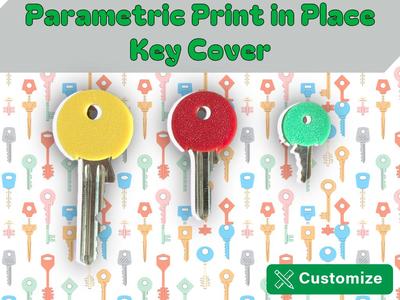 Parametric Print in Place Key Cover