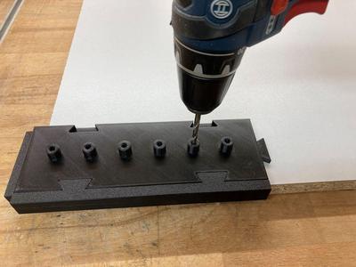 32mm Lochreihe / 32mm hole line Jig