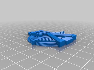 Stargate Command Keychain