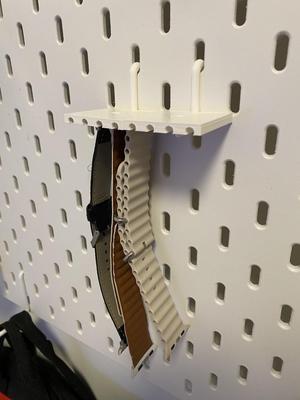 IKEA skadis Apple Watch band holder