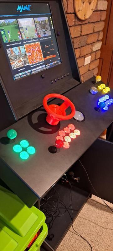 Steering Wheel Arcade spinner GRS thunderstick