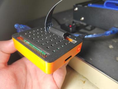 Ender 3 rail mount for Pi 3 A+ case