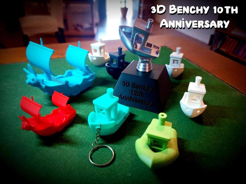 3D Benchy 10th Anniversary