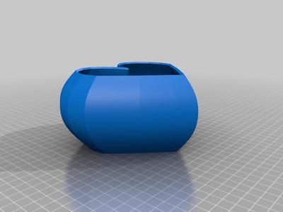 san valentines heart flowerpot