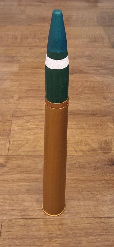 40MM QF 2-Pounder gun shell