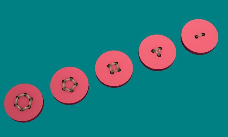 Sewing buttons #001