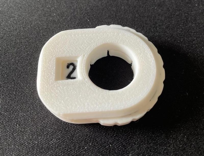 One Wheel Clicky Rotate Counter