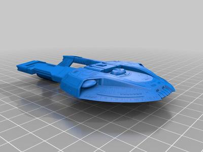 Star Trek Steamrunner Class Starship