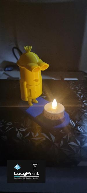 Minion Kevin tealight holder