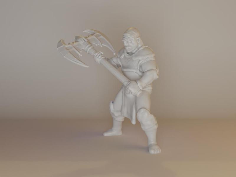 Giant/Goliath Fighter 32mm/40mm (DND / TTRPG)