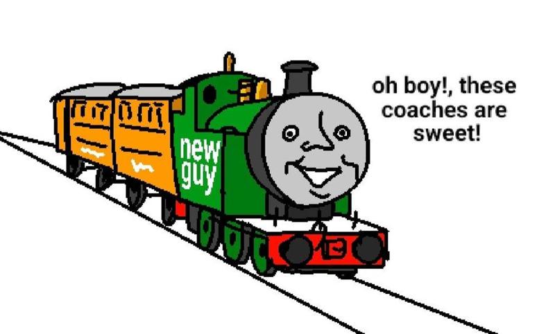 stepkneeboi's engines from the comics "the new guy" & "otis the milk engine" (MY BEST TRY)