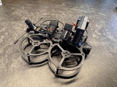 CINEQUADS x Lumenier - QAV-PRO Micro Whoop All-in-One Antenna Mount - O4 Pro