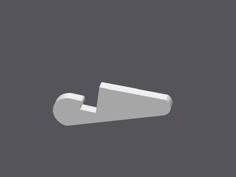 Replacement Leg for Traditional Rummikub Tile Racks