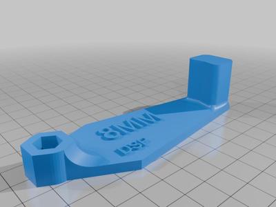 3D Printed 8mm Socket Drive