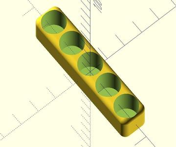 Customizable Tube Rack