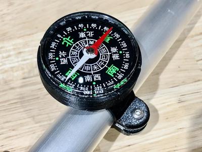 DAISO Oil Compass Bike Mount for 22.2mm Handle Bar