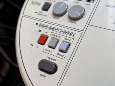 Omnichord OM-84 / OM-27 Button