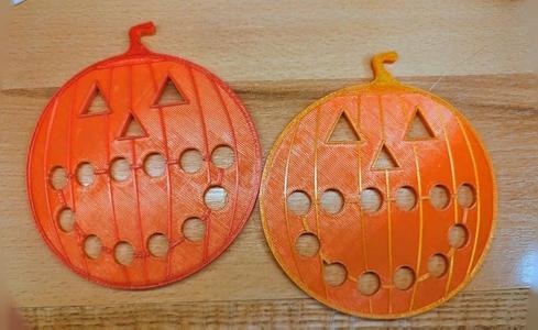 Cross Stitch organizer - Pumpkin