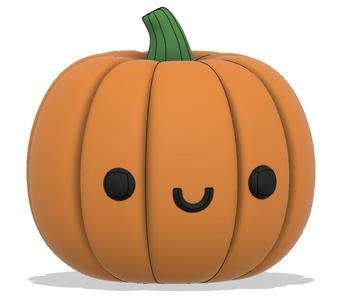 Cute Pumpkin (STEP/STL)