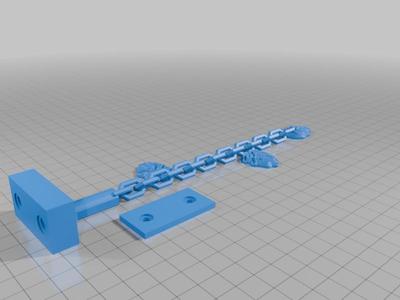 Bird Toy - Hanging Chain with Leaves