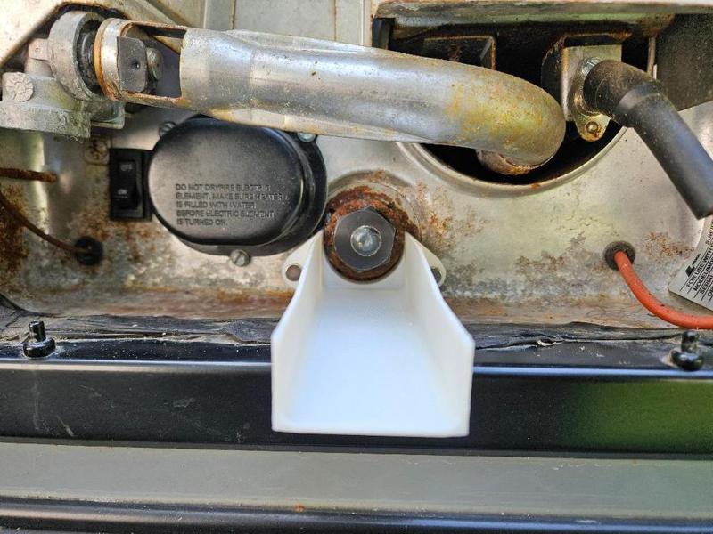 RV Hot Water Heater Drain
