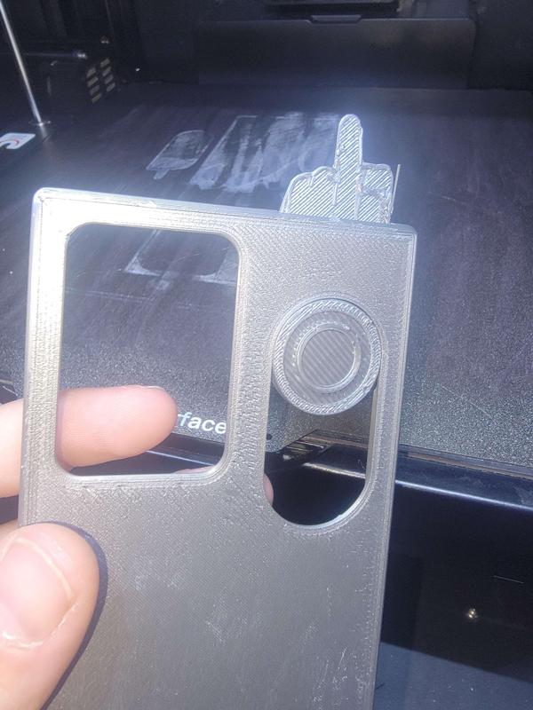 Note 20 Ultra Rude flip off case