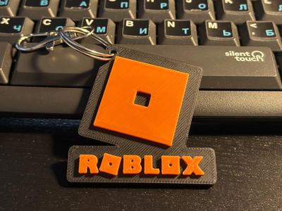 Roblox Logo Keychain