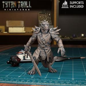 DnD Heroes Dragonborn Fighter Male [Pre-Supported]