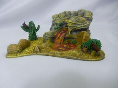 Desert oasis diorama / tabletop terrain
