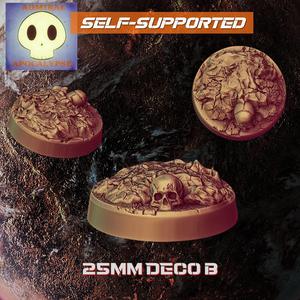 Desert Skull Base (25mm round)