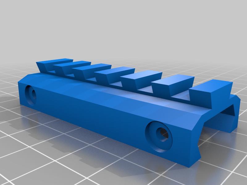 Picatinny to dovetail (21mm to 11mm) Adapter