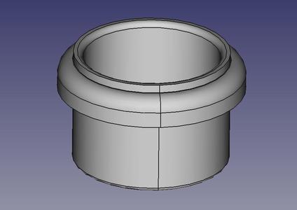 1.75" to 2" Vacuum Tube Adapter