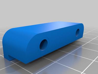 Torch clip for dovetail rails