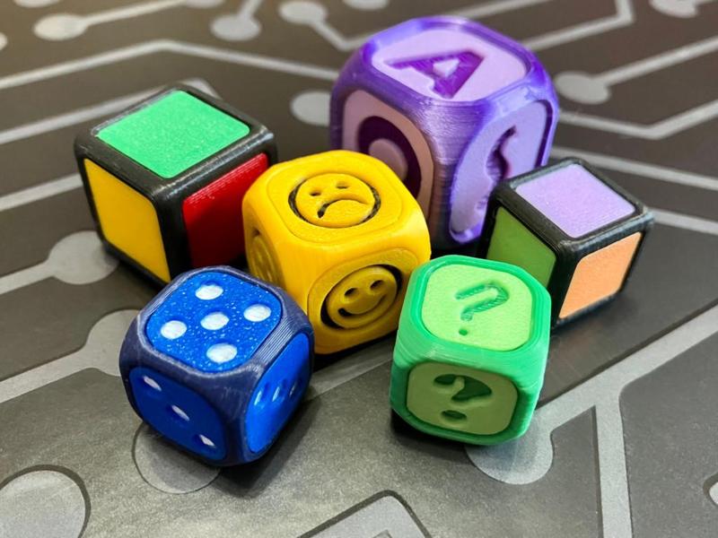 Parametric Snap-together Six Sided Die