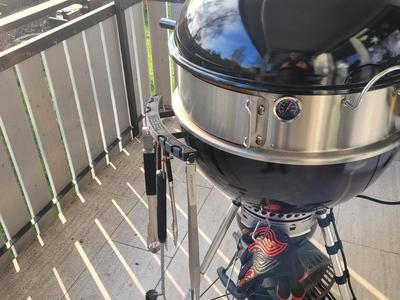 Weber Handle with 6 hooks for add ons