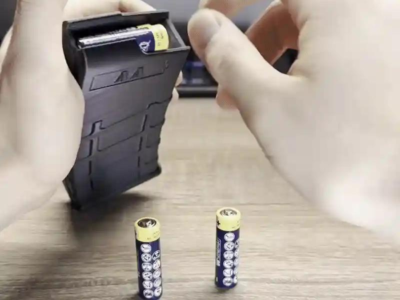 Battery holder AA Batteriemagazin / AA Battery