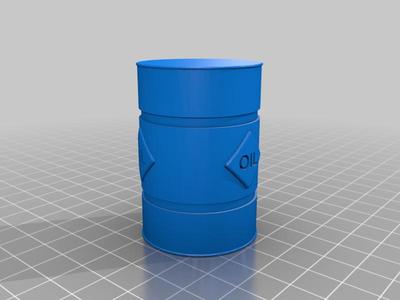 1/14 Oil Drum