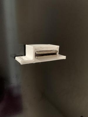 magnetic latch holder for cabinets