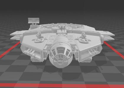 Star Wars Corellian YT-Concept Update, Spaceship, freighter, sci fi
