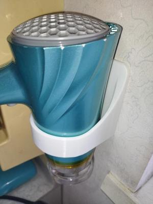 Hair dryer holder
