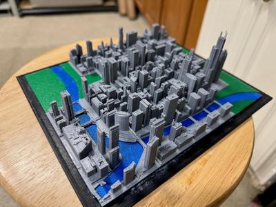 Chicago City - base, river, grass