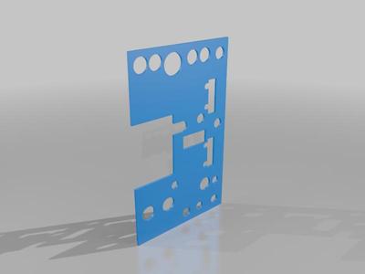 Winwing Orion 1 Throttle Overlay