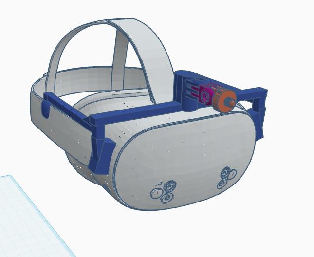 Quest 3s Actioncam Holder